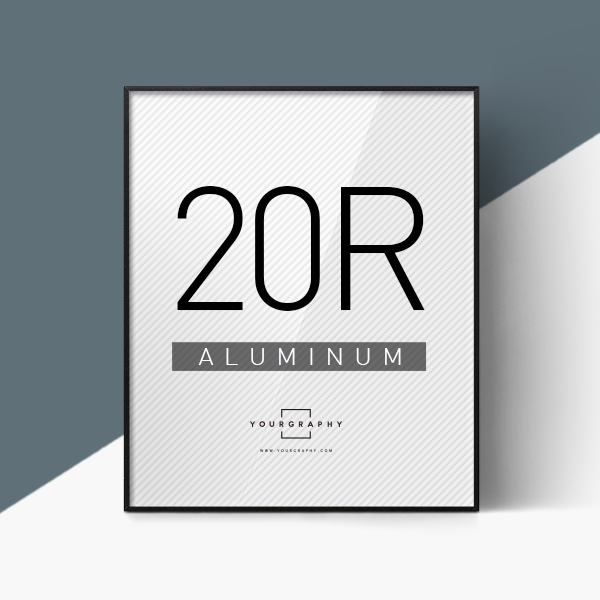알루미늄 액자 플랫 매트블랙 20R(20x24)